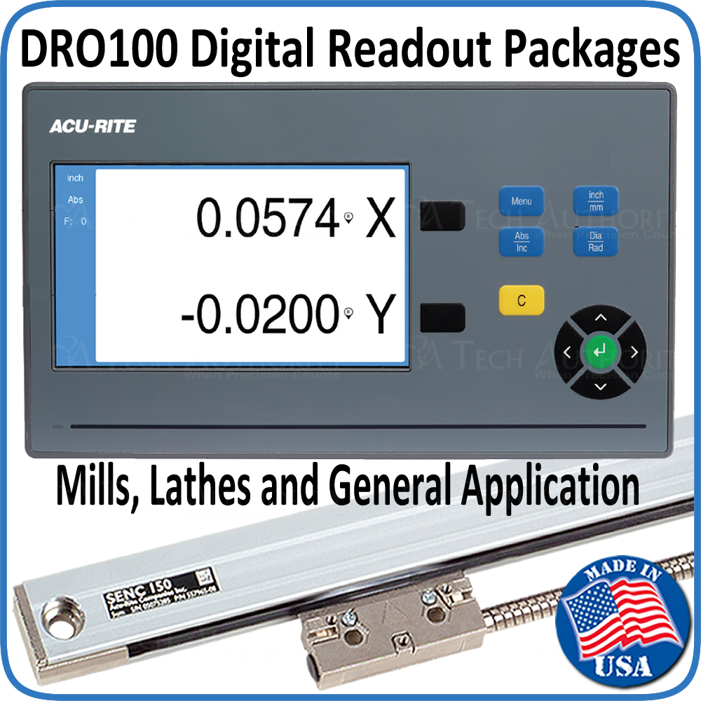 DRO100 Mill Packages